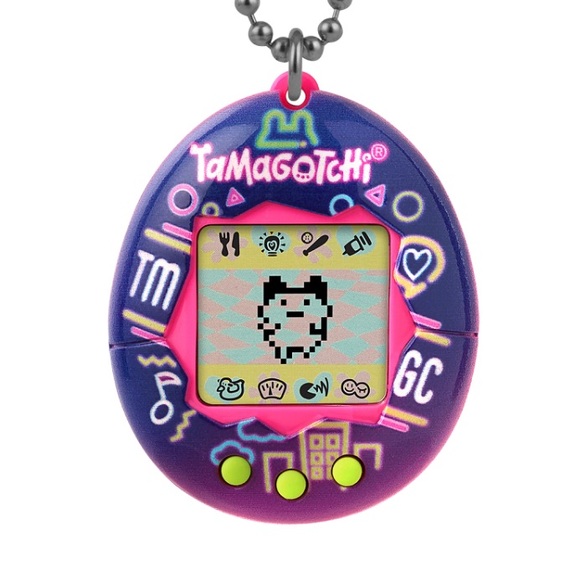 Tamagotchi 2023 Release Gen 1 Shell NEON LIGHTS - Picture 2 of 11